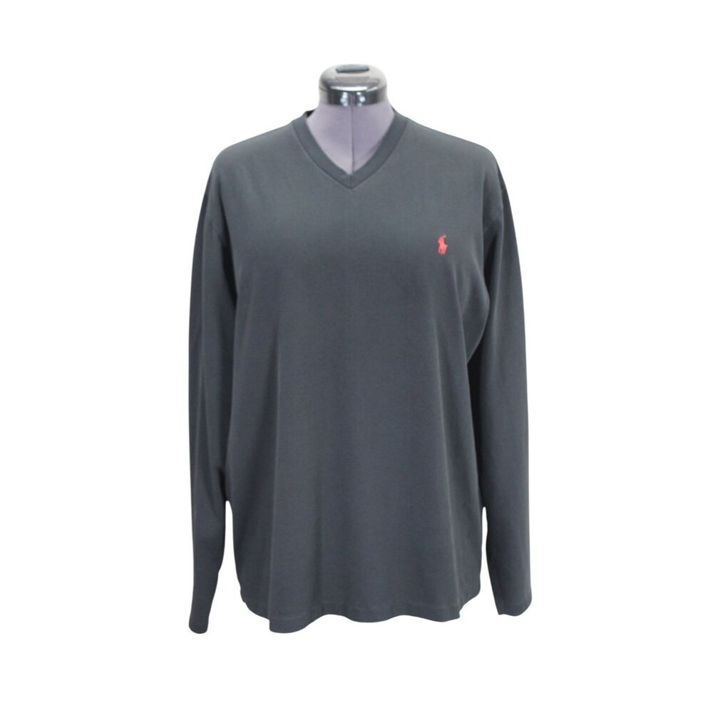 Polo Ralph Lauren Pullover Men’s Size Large V-Neck Vintage Single Stitch